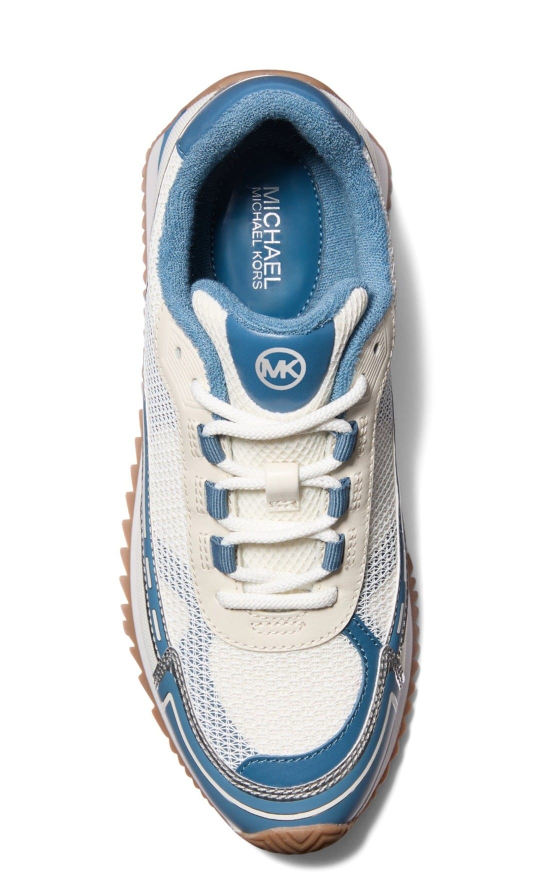 Michael Kors  Dames TRAINER Sneakers CHAMBRAY, blauw/wit