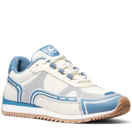 Michael Kors  BYRDIE TRAINER IN CHAMBRAY, blauw/wit