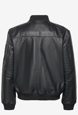 IRO Paris Biker Heren Leren Jas , zwart