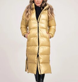 NIKKIE Lange Winterjas, gold NIKKIE Lange Winterjas, gold