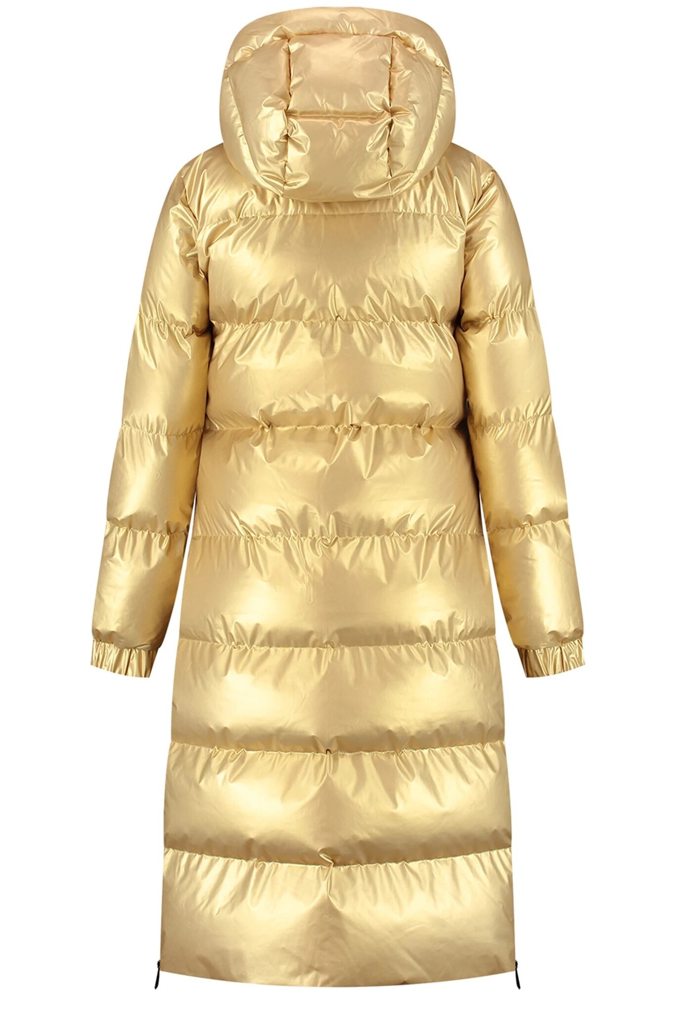 NIKKIE Dames Gewatteerde Winterjas, gold