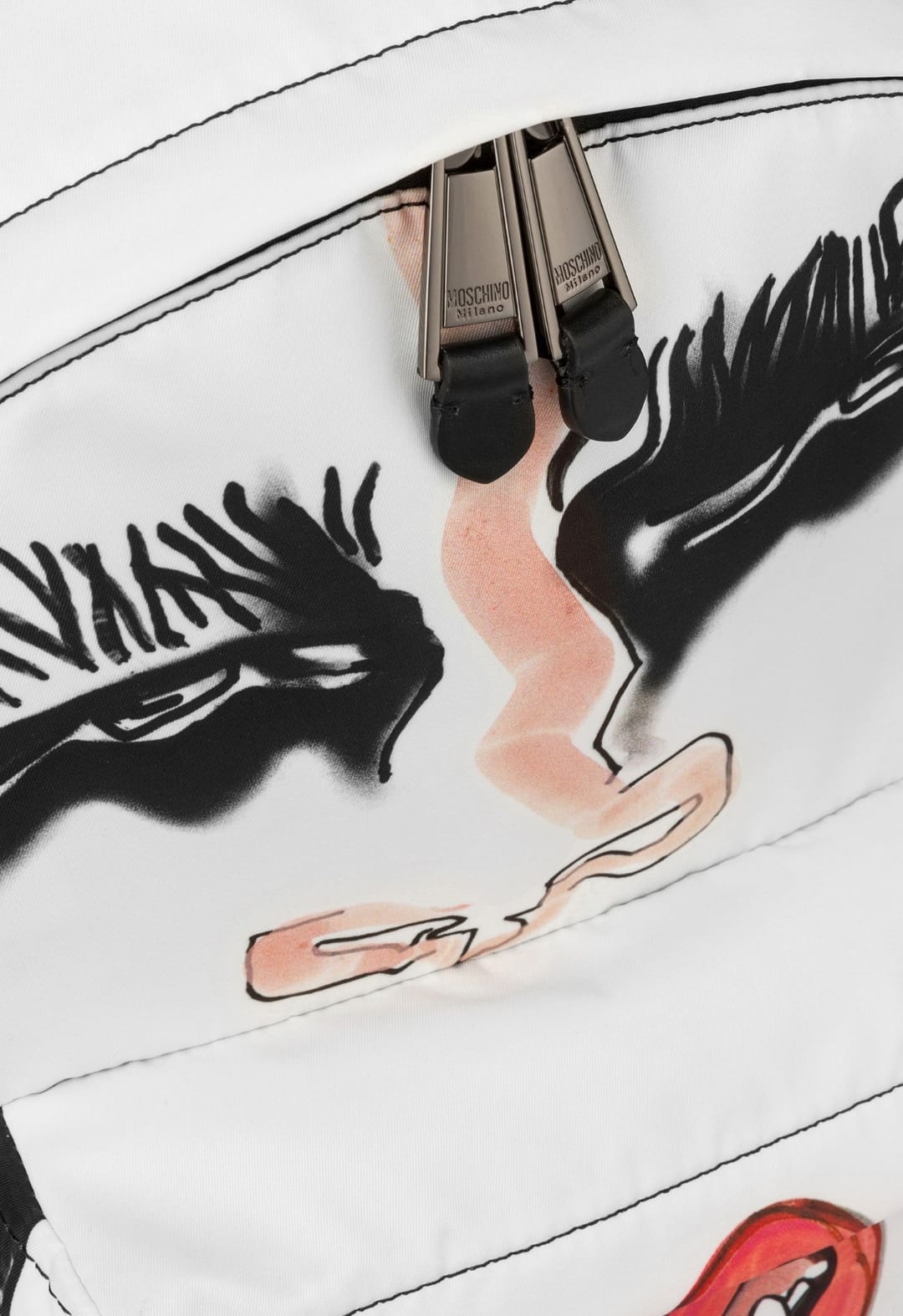 Moschino Oxus Rugzak, zwart