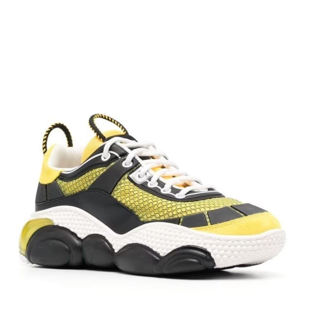 MOSCHINO Bubble teddy Heren Sneakers, geel