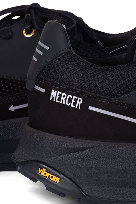 Mercer Amsterdam Heren Lage Sneakers, zwart