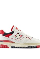 New Balance Leather Lage Sneakers Heren , wit