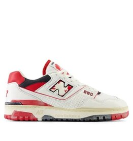 New Balance Leather Lage Sneakers, wit