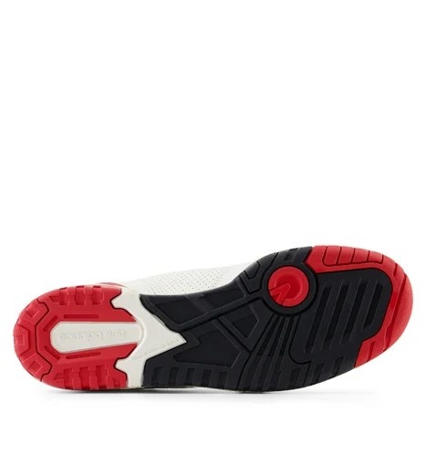 New Balance Leather Lage Sneakers Heren , wit