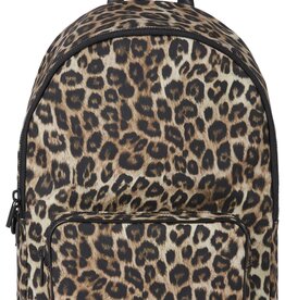 The Kooples Nylon Rugzak Leopard, bruin