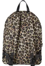 The Kooples Nylon Dames Rugzak Leopard, bruin