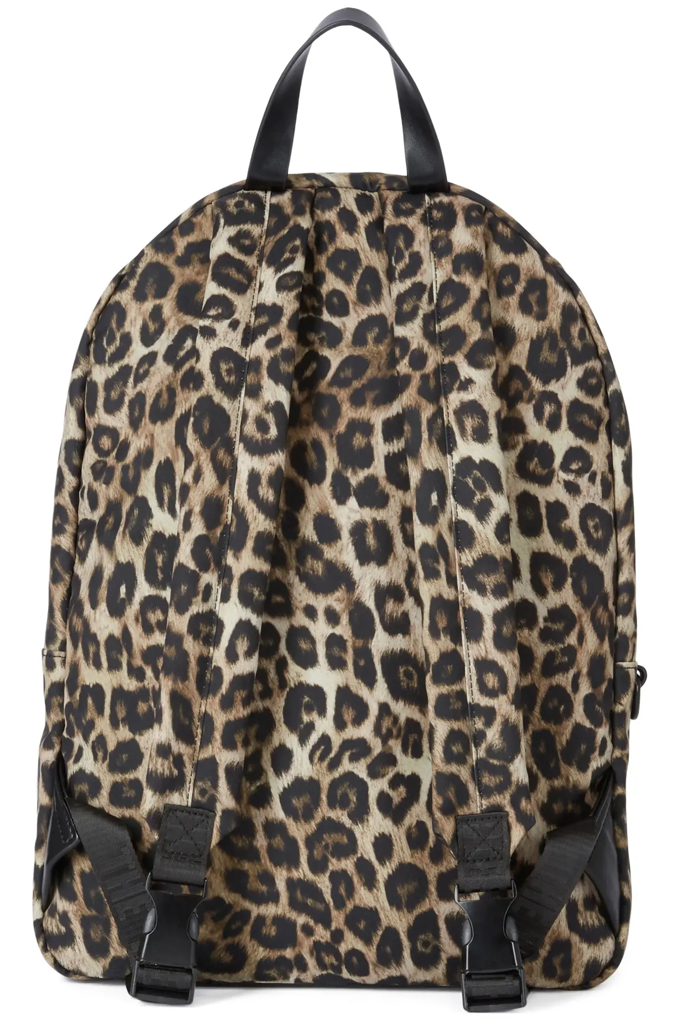 The Kooples Nylon Dames Rugzak Leopard, bruin