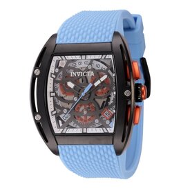 Invicta Limited Edition Automatisch Diablo Horloge, blauw Invicta Limited Edition Automatisch Diablo Horloge, blauw