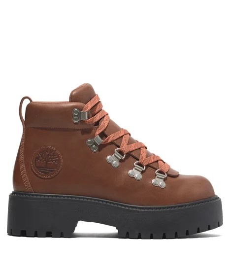 Timberland Leather Enkellaarzen Dames, bruin