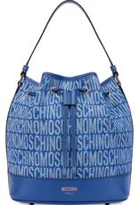 Moschino DENIM Dames Bucket Tas,  blauw