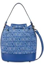 Moschino DENIM Dames Bucket Tas,  blauw