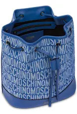 Moschino DENIM Dames Bucket Tas,  blauw