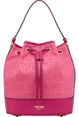 Moschino DENIM Dames Bucket Tas, roze