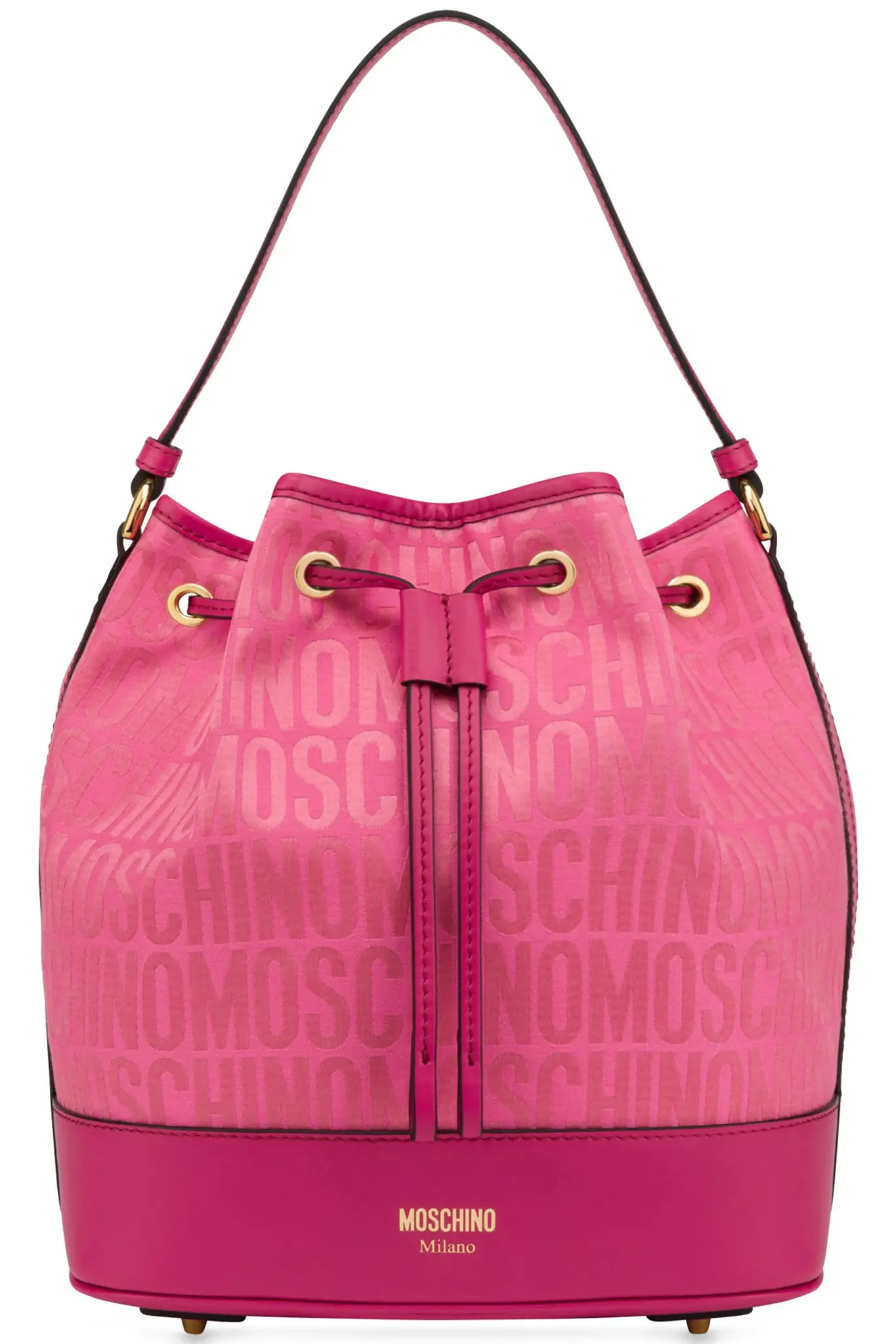 Moschino DENIM Dames Bucket Tas, roze
