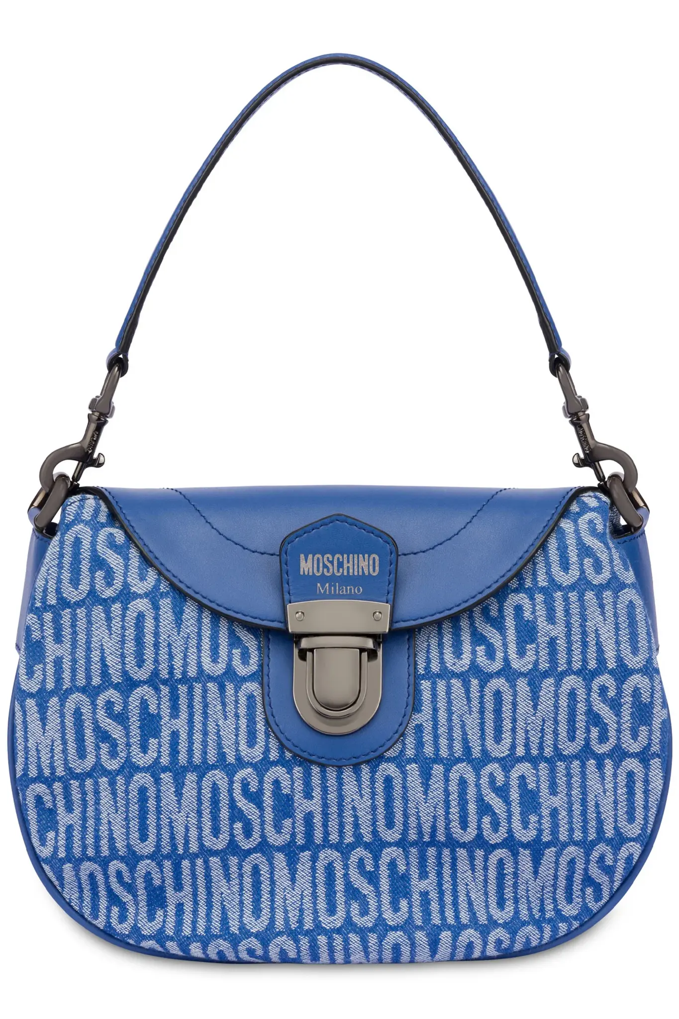 Moschino Dames Trendy Handtas, blauw