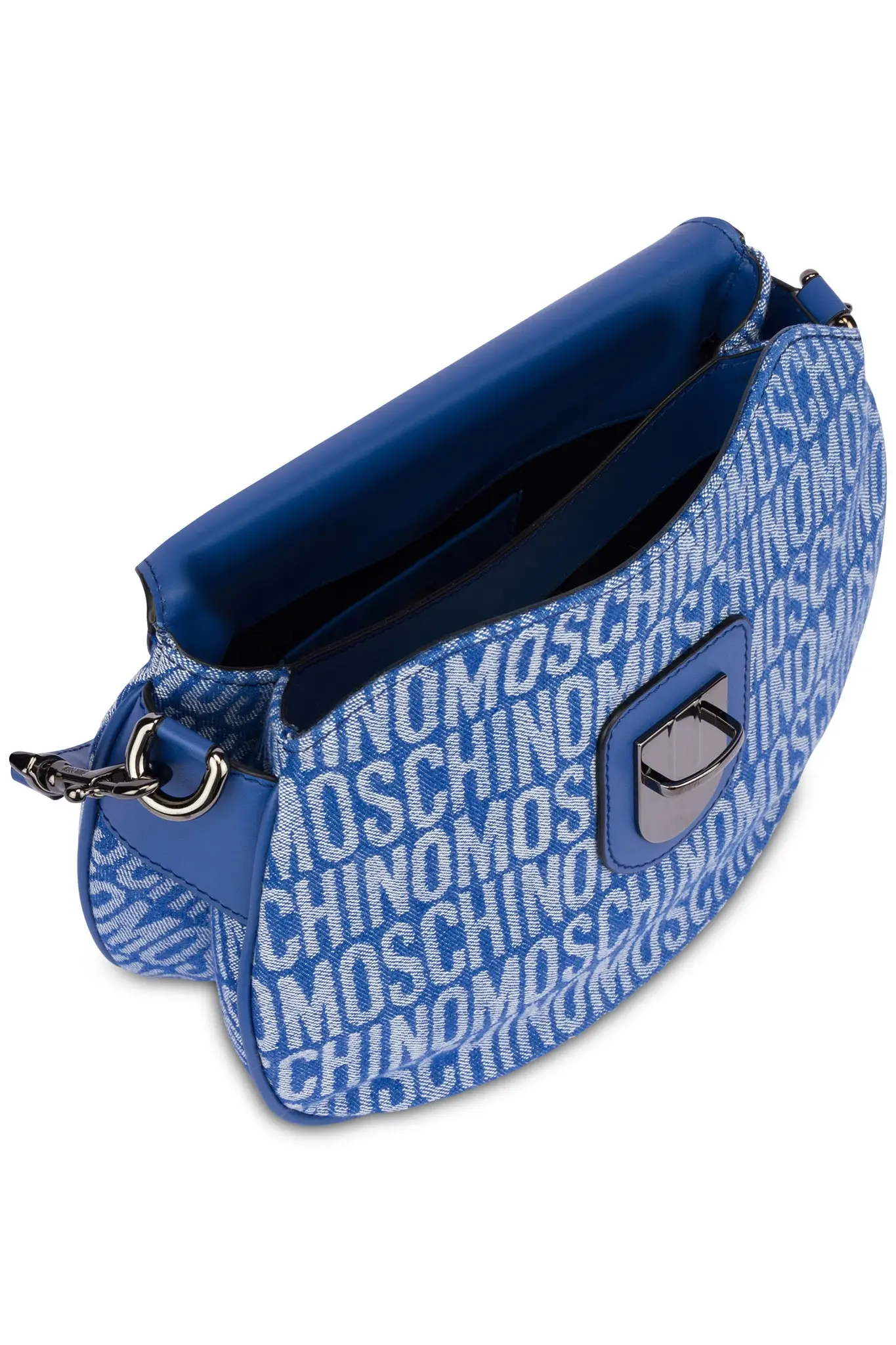 Moschino Dames Trendy Handtas, blauw