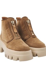 Nubikk Dames Enkellaarzen, bruin Nubikk Dames Enkellaarzen, bruin