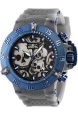 Invicta Subaqua Quartz Heren Horloge, blauw/grijs
