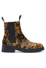 Bimba y Lola Dames Leren chelseaboots, zwart