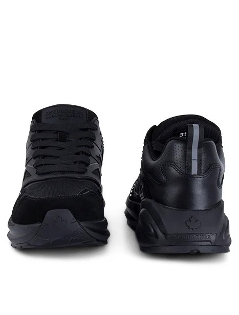 Dsquared2 Heren Laag sneakers, zwart