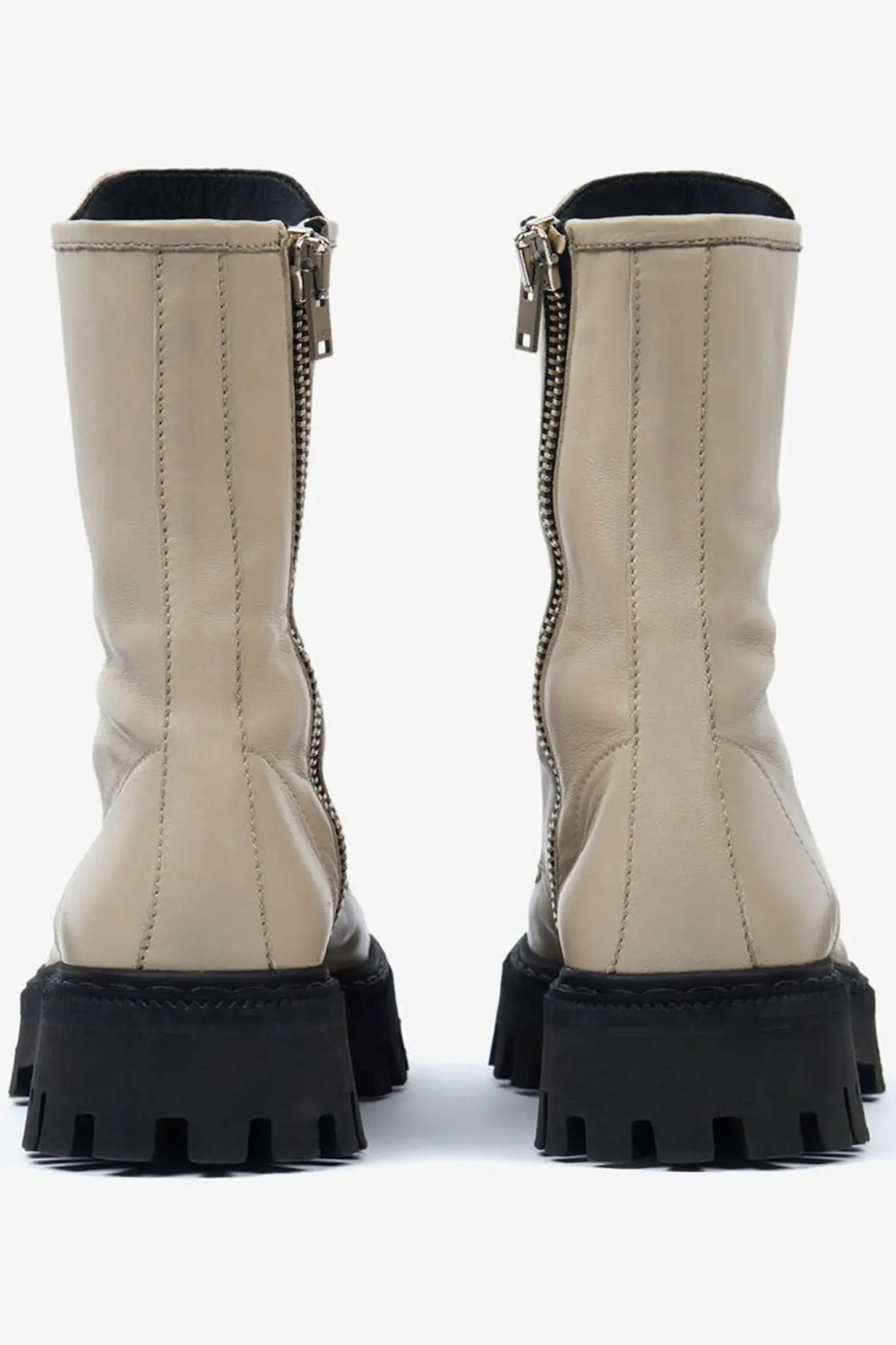 IRO Paris  Dames enkellaarzen, beige