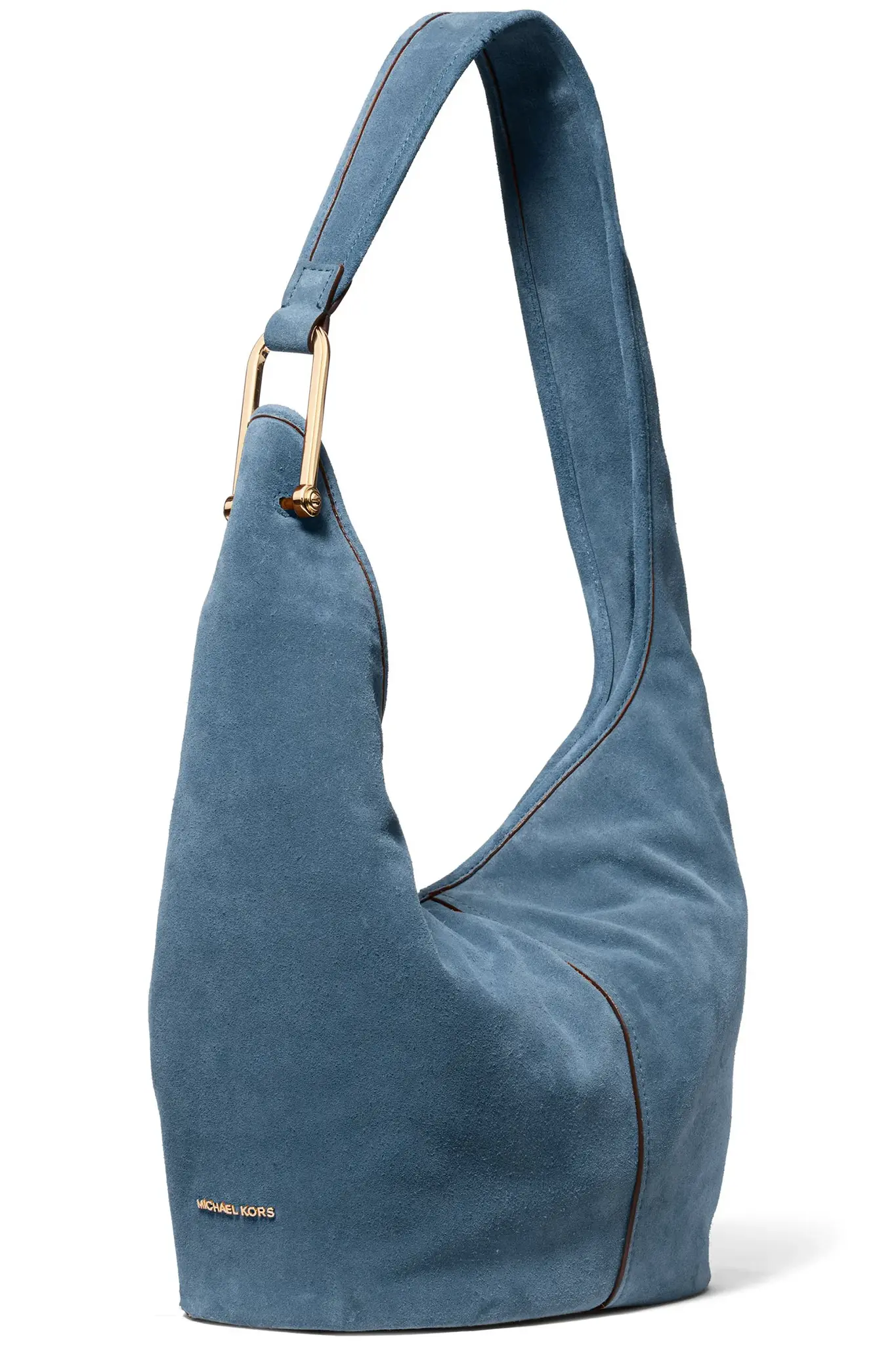 Michael Kors  Dames leren schoudertas, blauw