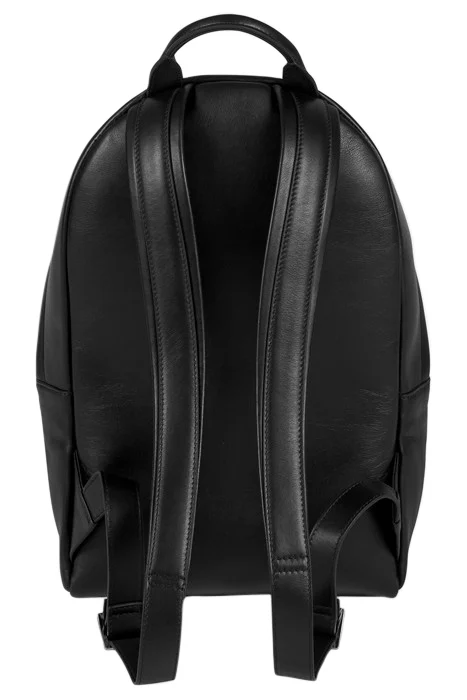 BALR.  Unisex BT Leer Petite  Rugzak, zwart