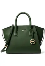 Michael Kors Dames Leer Schoudertas, groen