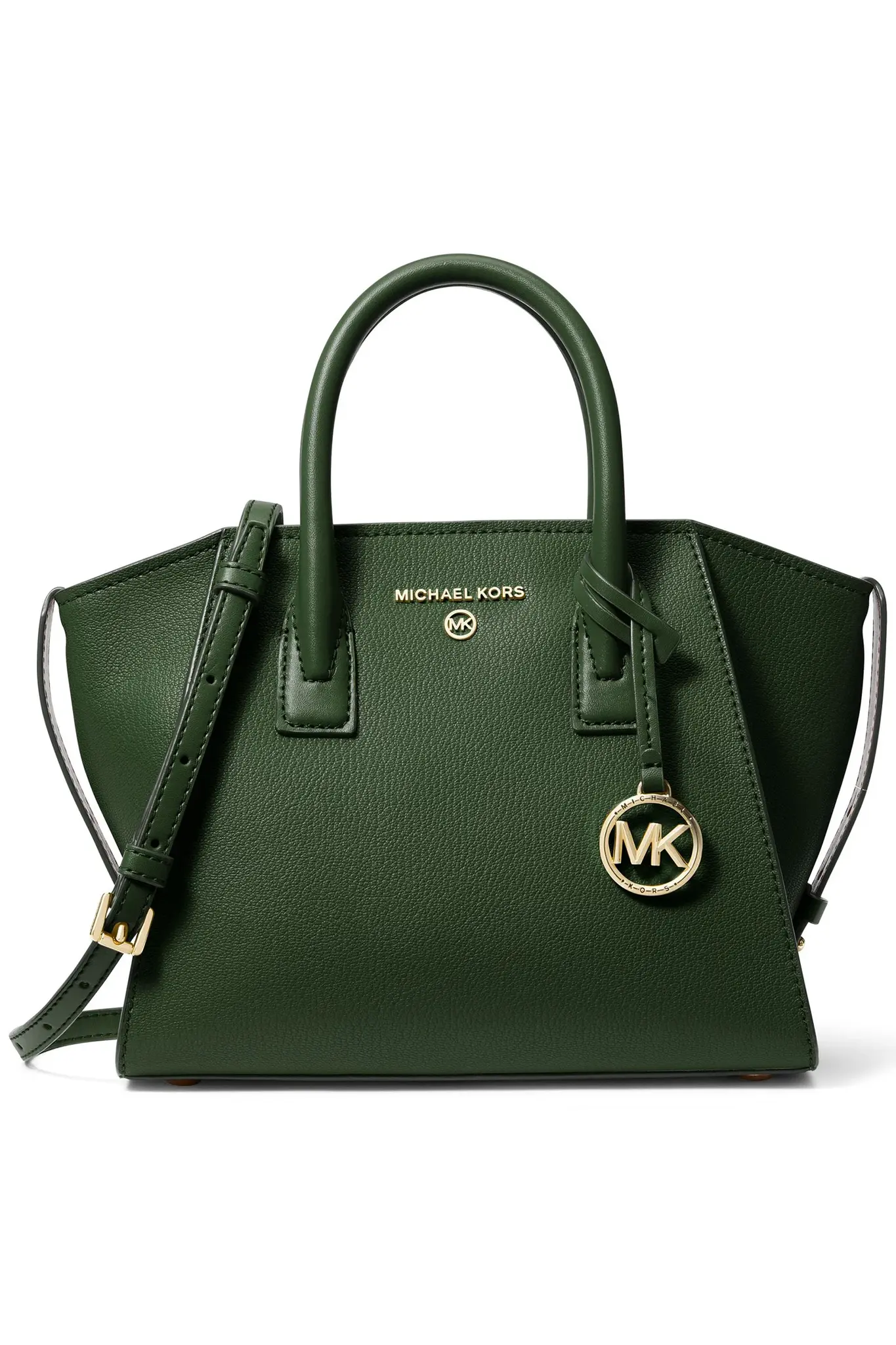 Michael Kors Dames Leer Schoudertas, groen