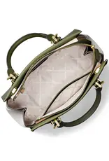 Michael Kors  MEDIUM Dames Leer Schoudertas, olijfgroen