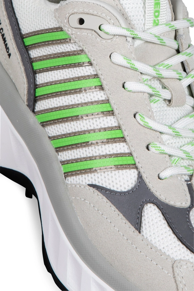 Stijlvolle Dsquared2 Urban Heren Sneakers, wit