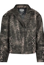 Stieglitz Dames Leer Jas, zwart