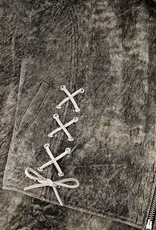 Stieglitz Dames Leer Jas, zwart