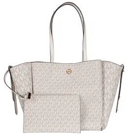 Michael Kors  Leren Handtas, gebroken/wit