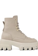 Nubikk Leather Dames Enkellaars, wit