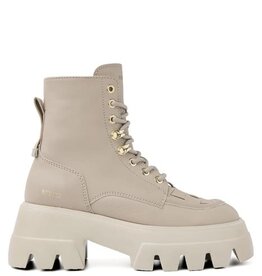 Nubikk Leather Dames Laarzen, wit