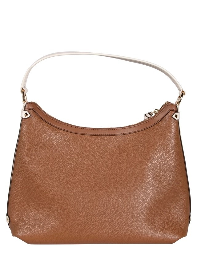 Michael Kors Leer Dames Schoudertas, bruin