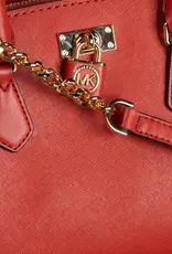 Michael Kors  Dames Leer Schoudertas, rood