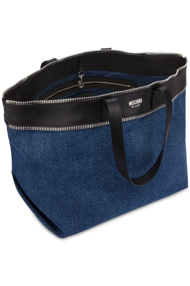 Moschino Denim Dames Schoudertas, blauw