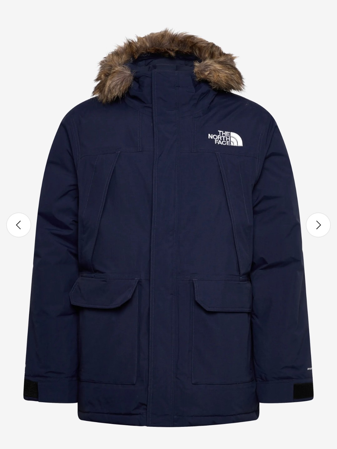 The North Face Heren Gewatteerde Winterjas, blauw