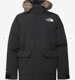 The North Face Gewatteerde Winterjas, zwart