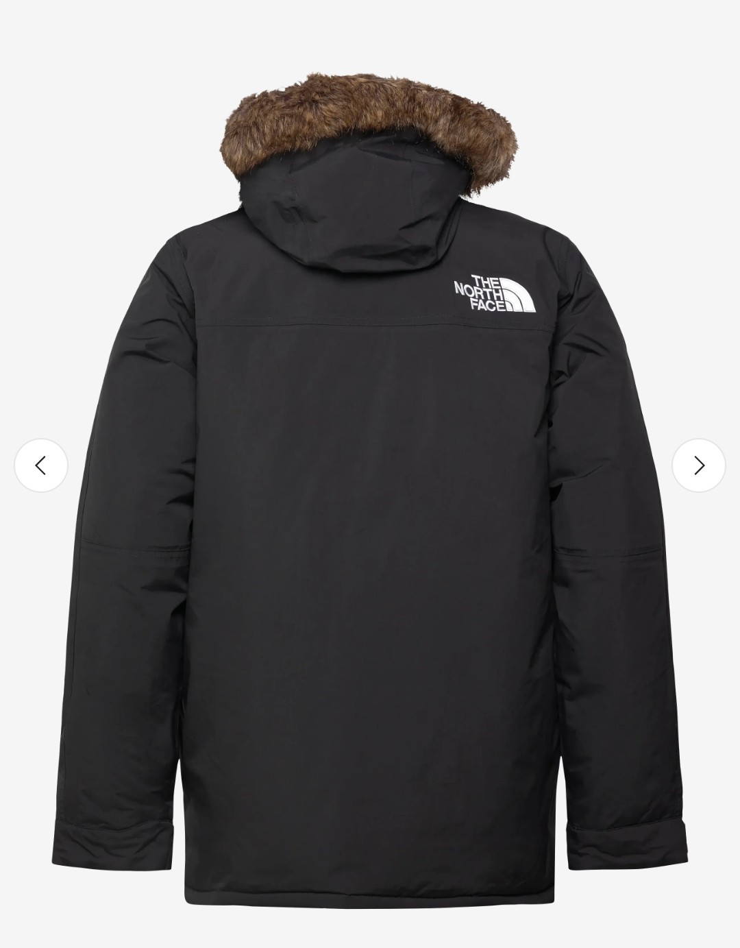 The North Face Heren Gewatteerde Winterjas, zwart