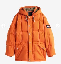 Tommy Hilfiger Gewatteerde Dons Winterjas, oranje