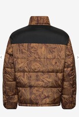 TOMMY JEANS Heren Gewatteerde Winterjas, bruin