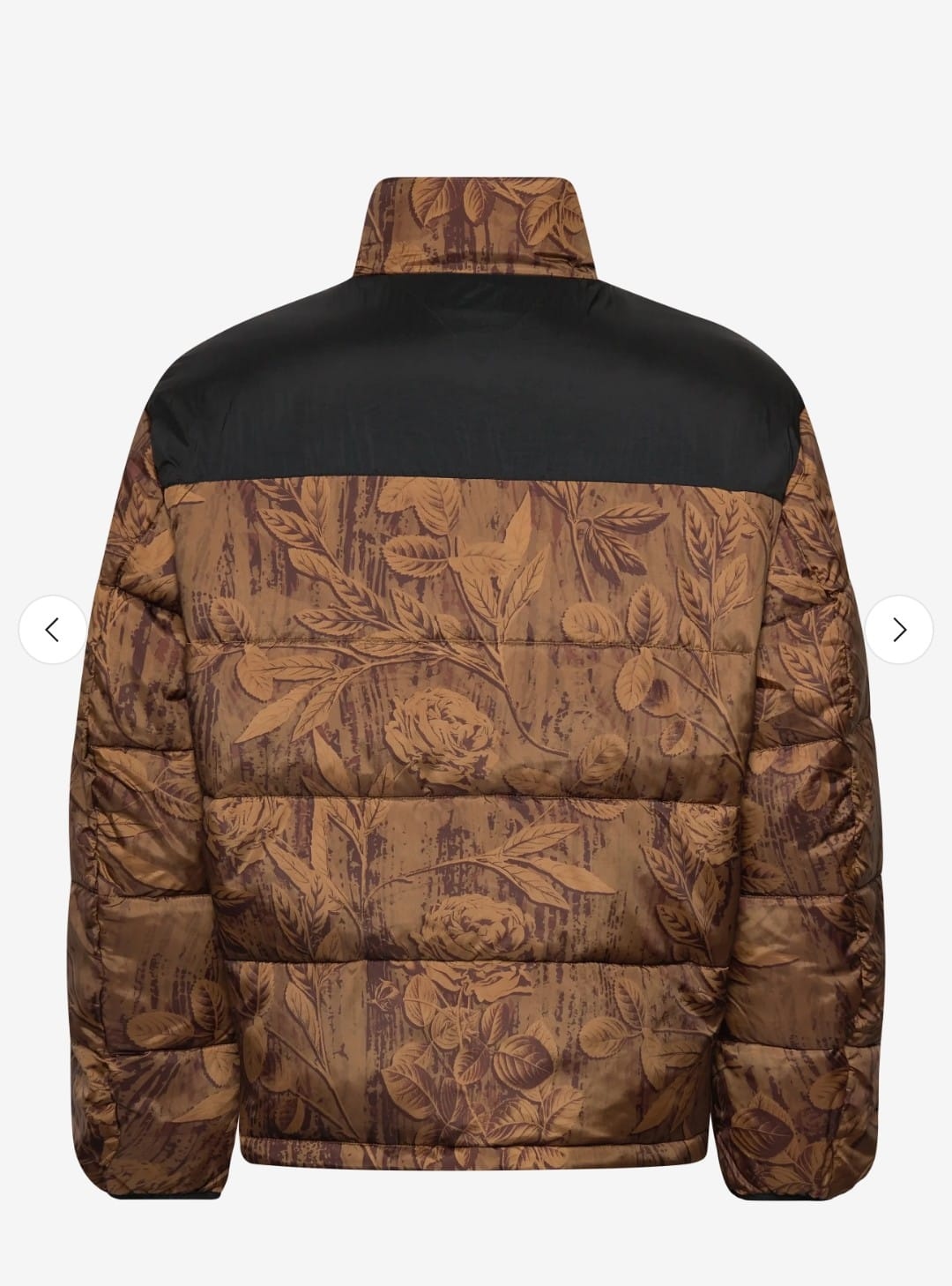 TOMMY JEANS Heren Gewatteerde Winterjas, bruin