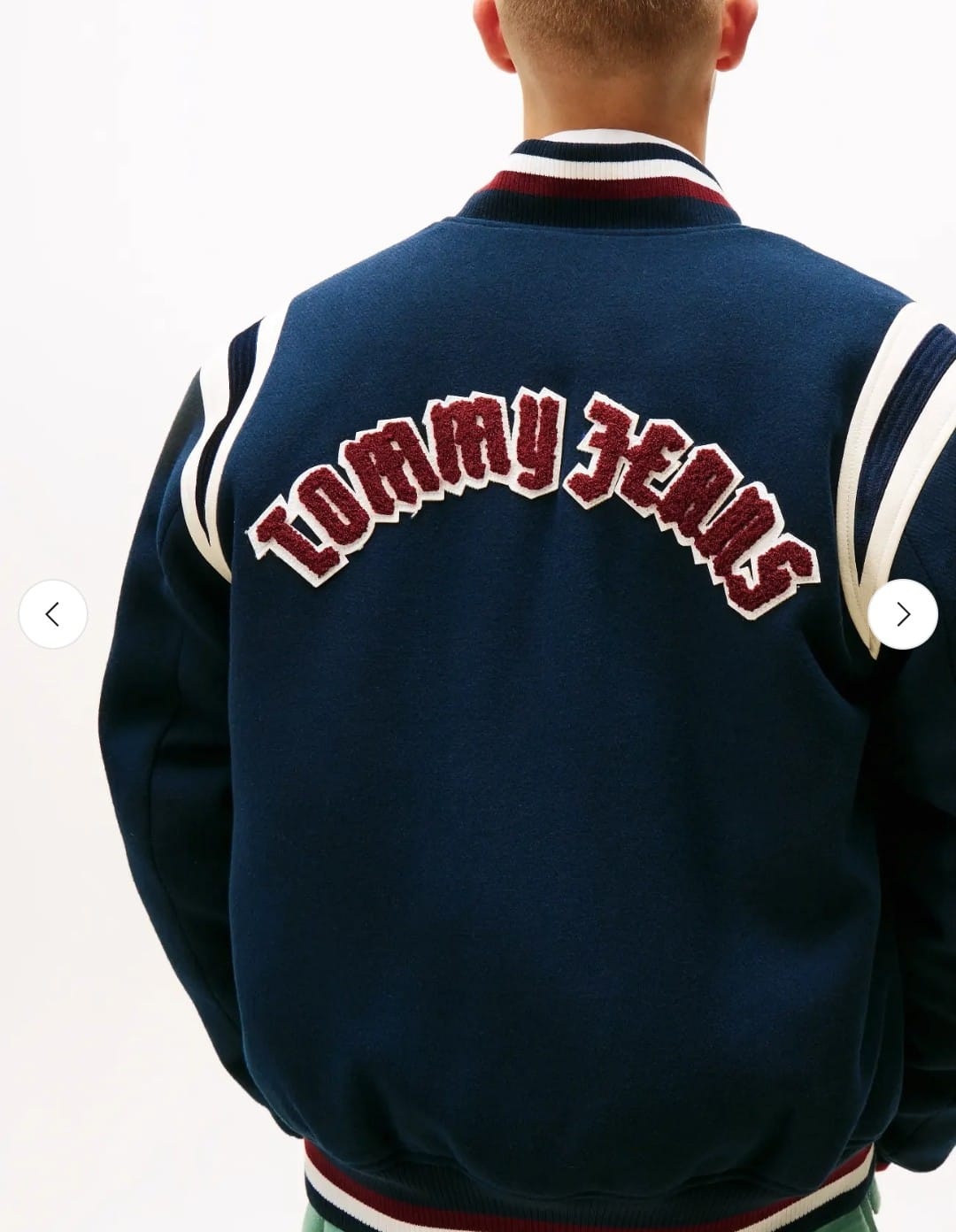 Tommy Jeans Heren Bomberjack, blauw