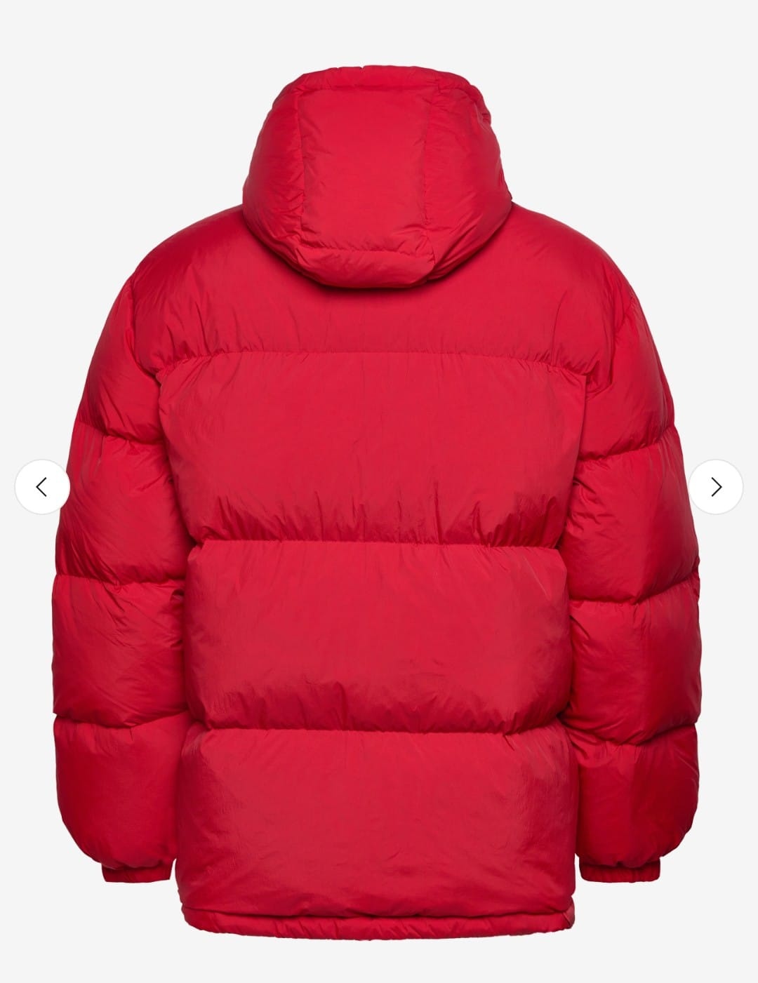 GANT Heren Donzen Winterjas, rood